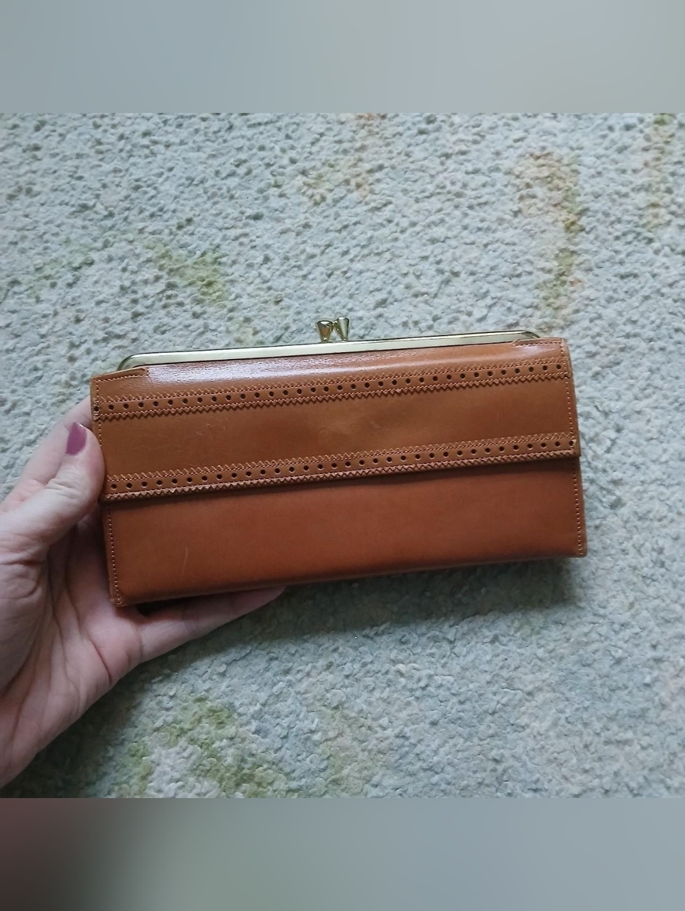 Tan Cowhide Wallet